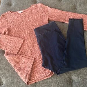 J. Jill rose pink tunic sweater XS